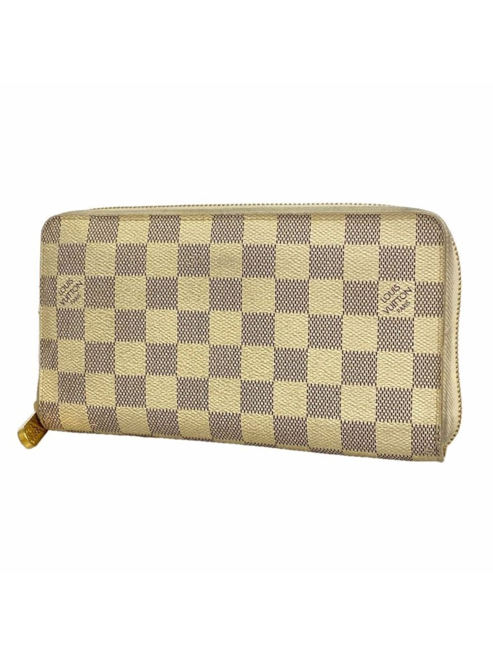 Louis Vuitton Wallet Damier Azur Zippy Organizer White